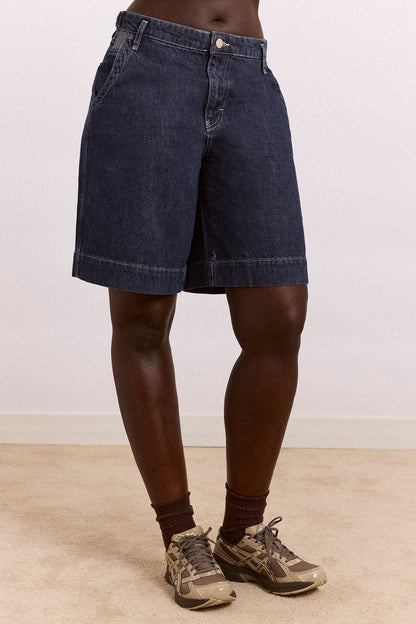 Annie Denim Shorts - Indigo
