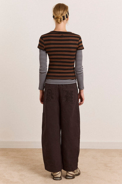 Felix Twill Trouser - Washed Black