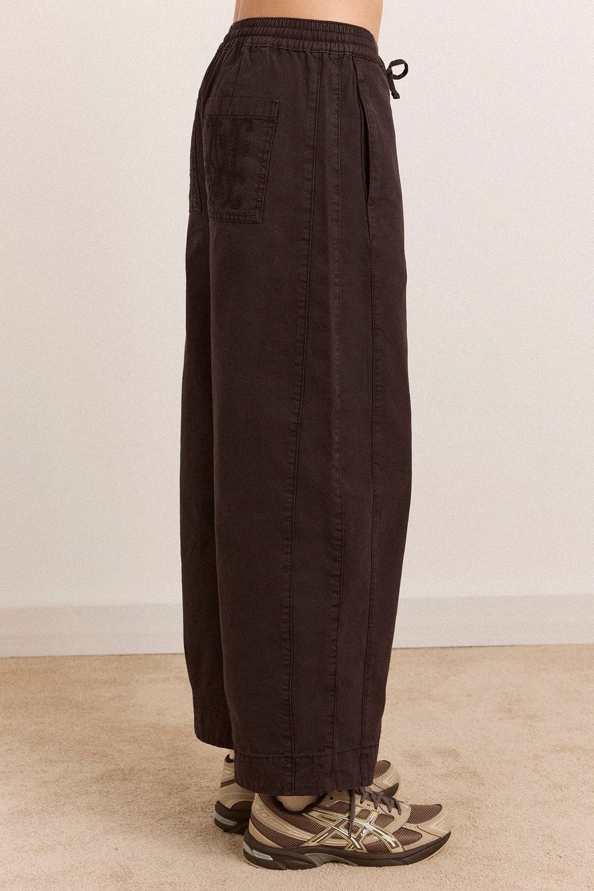 Felix Twill Trouser - Washed Black