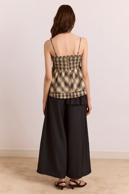 Mavi Tailored Balloon - Navy Pinstripe