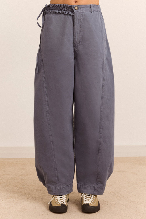 Liv Trouser - Grey Blue